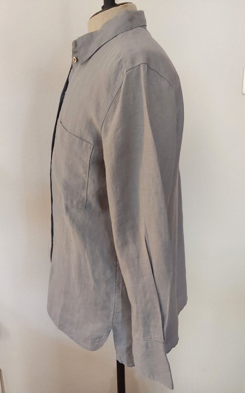 Marc O'Polo Camicette: Bluse Leinen Marc O'Polo 38 grau – Usato da Köniz venduto da scopello12 2