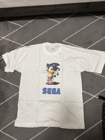 Original SEGA Sonic the Hedgehog Promo T-Shirts