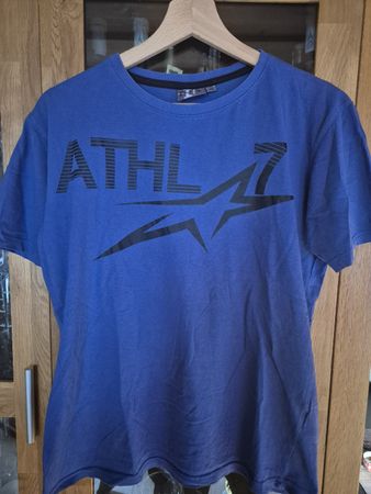 TShirt Gr.M Dunkelblau mit Aufdruck