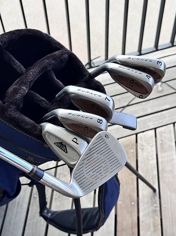 Taylor Made Mazze & Set: TaylorMade LH Eisenset inkl. Callaway Golfbag – Usato da Basel venduto da easydriver23 4