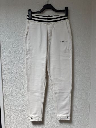 weisse Trainerhose, Siksilk, S