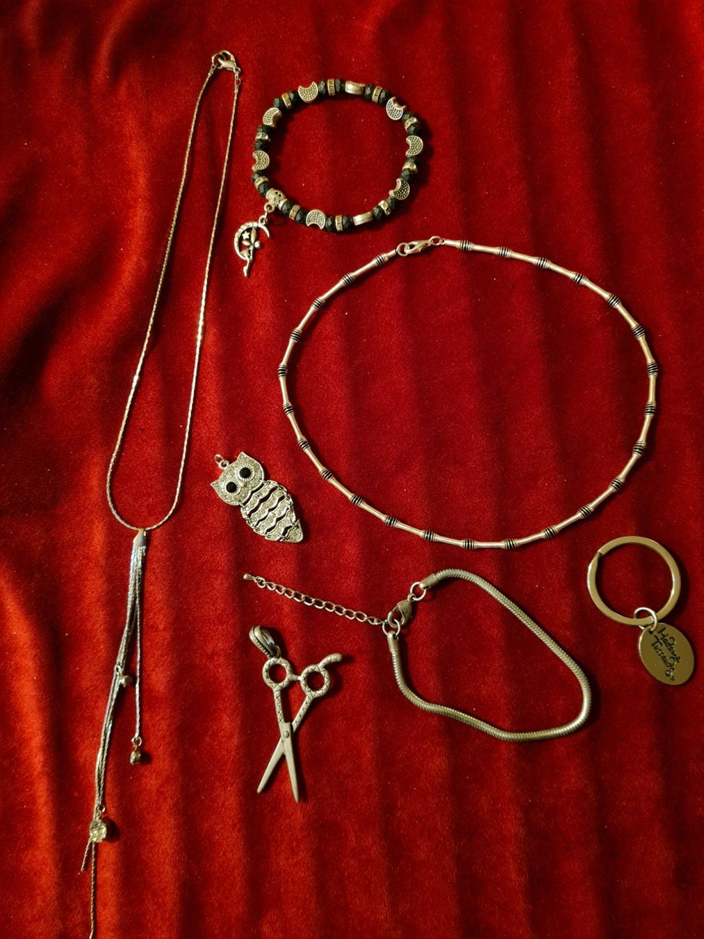 Altri gioielli: Lot Vintage Modeschmuck, 7 Stück, Farbe Silber – Usato da Münchenbuchsee venduto da babilibern 1