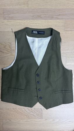 New Gilet Zara kaki taille M excellent état