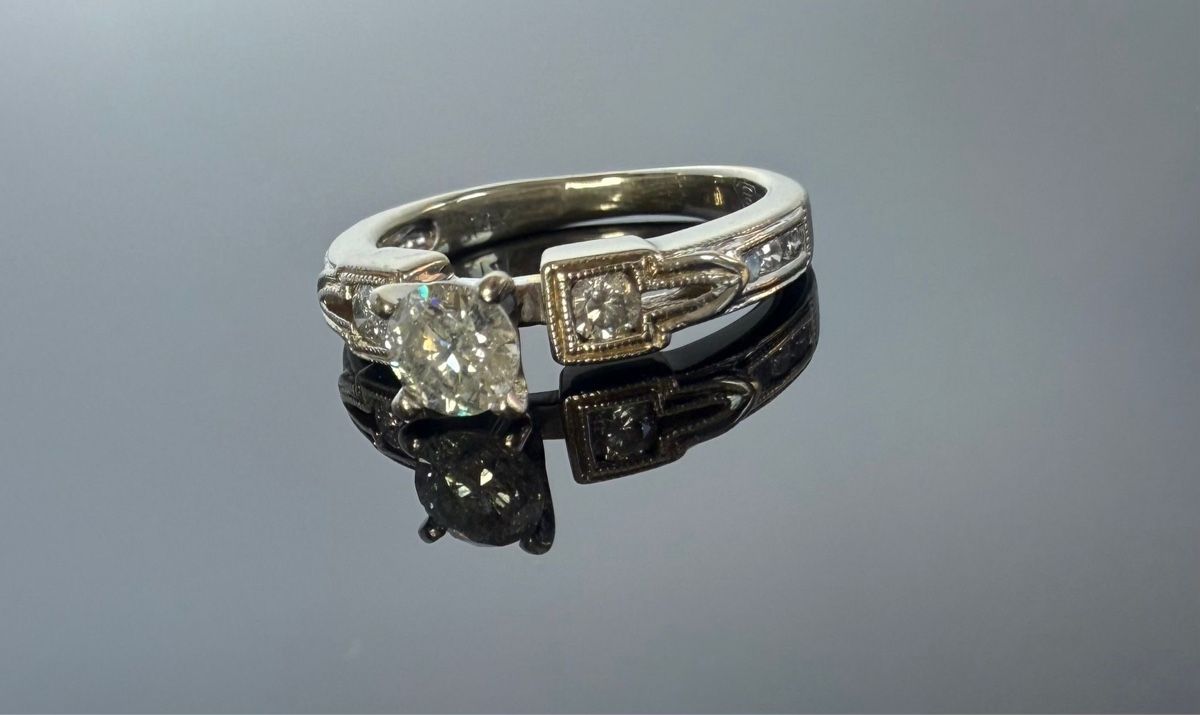 Ringe: Wunderschöner Vintage-Verlobungsring mit Brillant – Gebraucht aus Bützberg von neo_yrk7 4