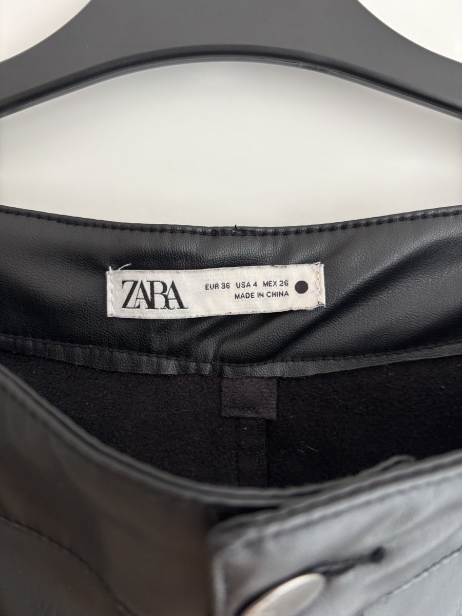 Zara Hosen: Zara Lederhose – Gebraucht aus Winterthur von leimaj 1