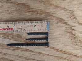 Verschiedene Gipsplattenschrauben
