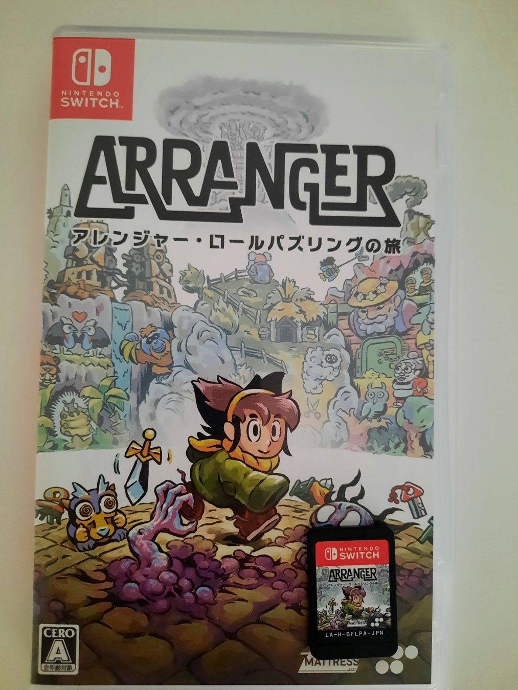 Giochi: Arranger: A Role-Puzzling Adventure - Nintendo Switch – Usato da Pomy venduto da samsepi0l