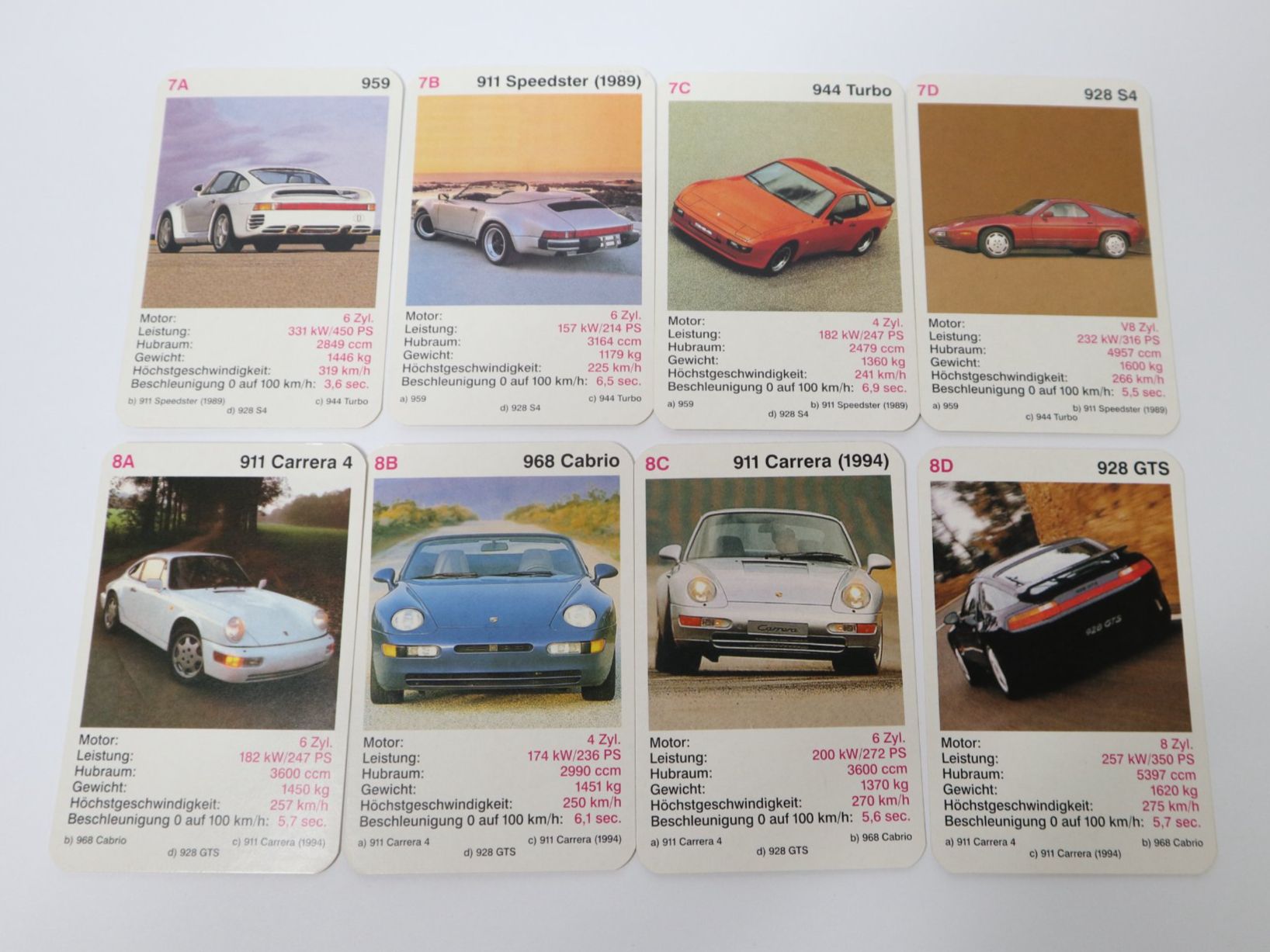 Giochi: Porsche Quartett Mega Trumpf, Top Zustand – Usato da Eschenbach SG venduto da Astalavista 5