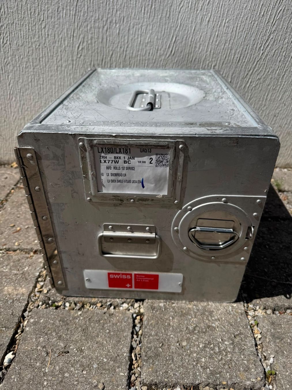 Baucontainer: Swiss - Airline Galley Container – Gebraucht aus Ostermundigen von airline-trolley