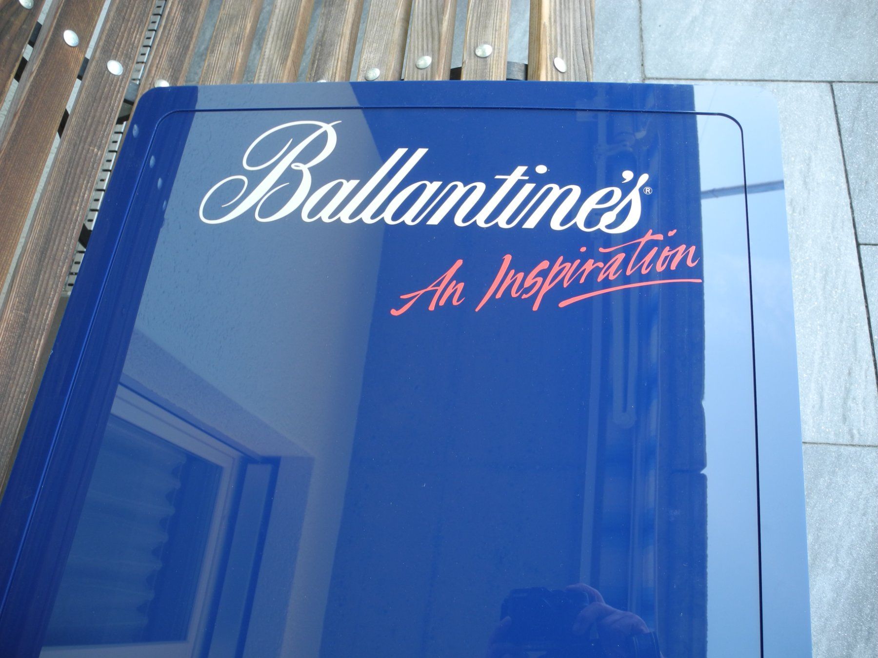 Insegne: XL BALLANTINES WERBUNG – Usato da Reinach AG venduto da Huckleberrysix 4