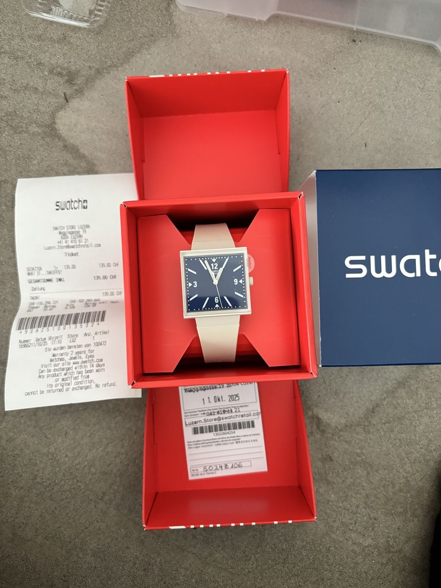 Swatch Uhren: swatch 39% Tariffs SO34Z106 Uhr – Neu und originalverpackt aus Emmen von H.Bettina 1