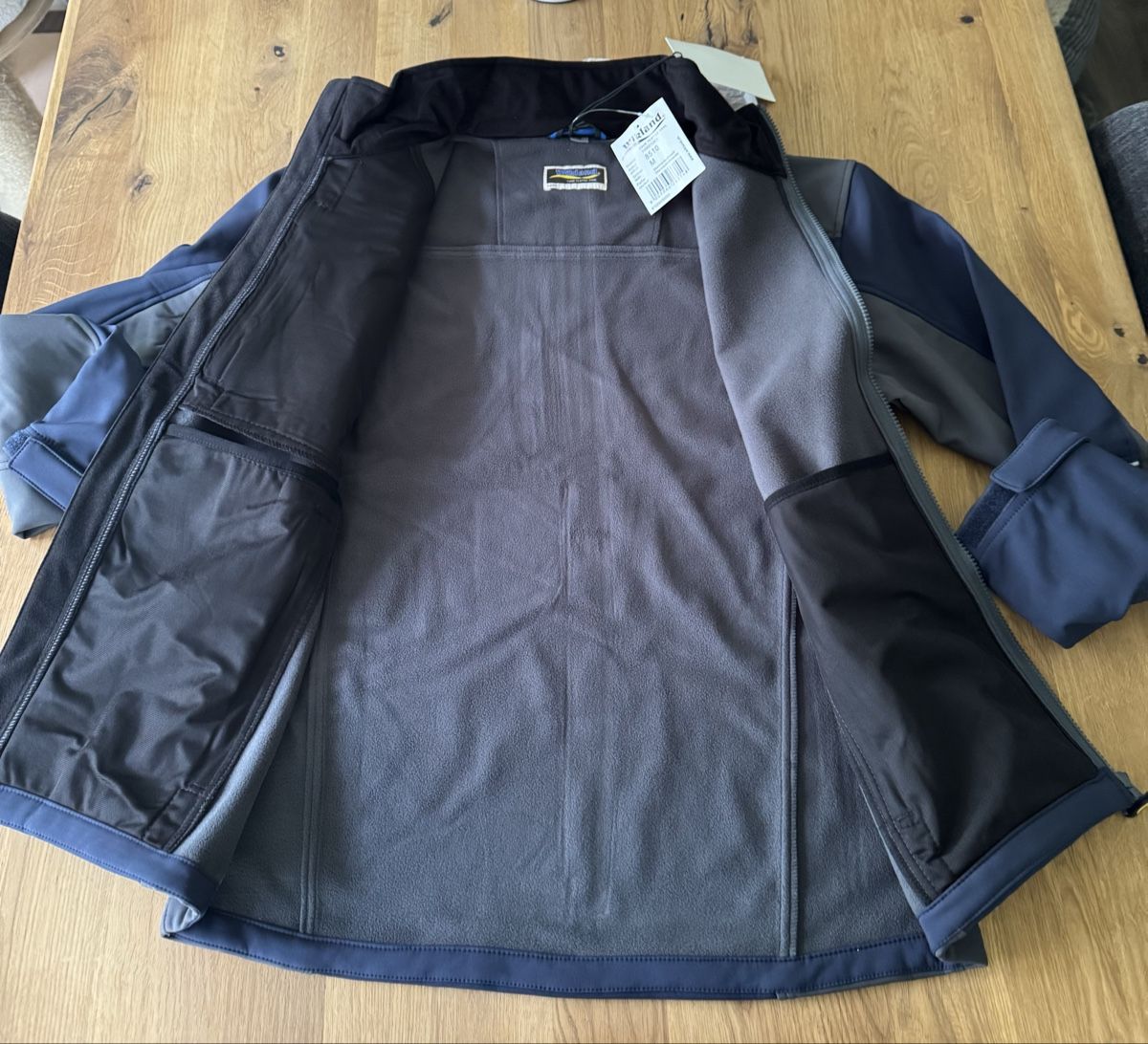 Wikland Giacche: Vikland Softshell Jacket M Navy/Grey Windproof & Water-Resis – Nuovo e nell'imballaggio originale da Riehen venduto da Lord7M7 1