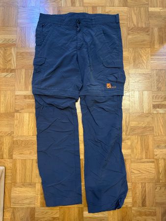 Zipp-off Wanderhose Unlicensed blau Gr. 46