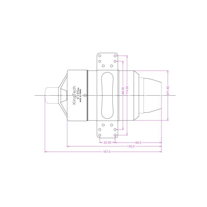 Motoren: Turbine KingTech K65G4+ – Neu und originalverpackt aus Balsthal von Jetline 1