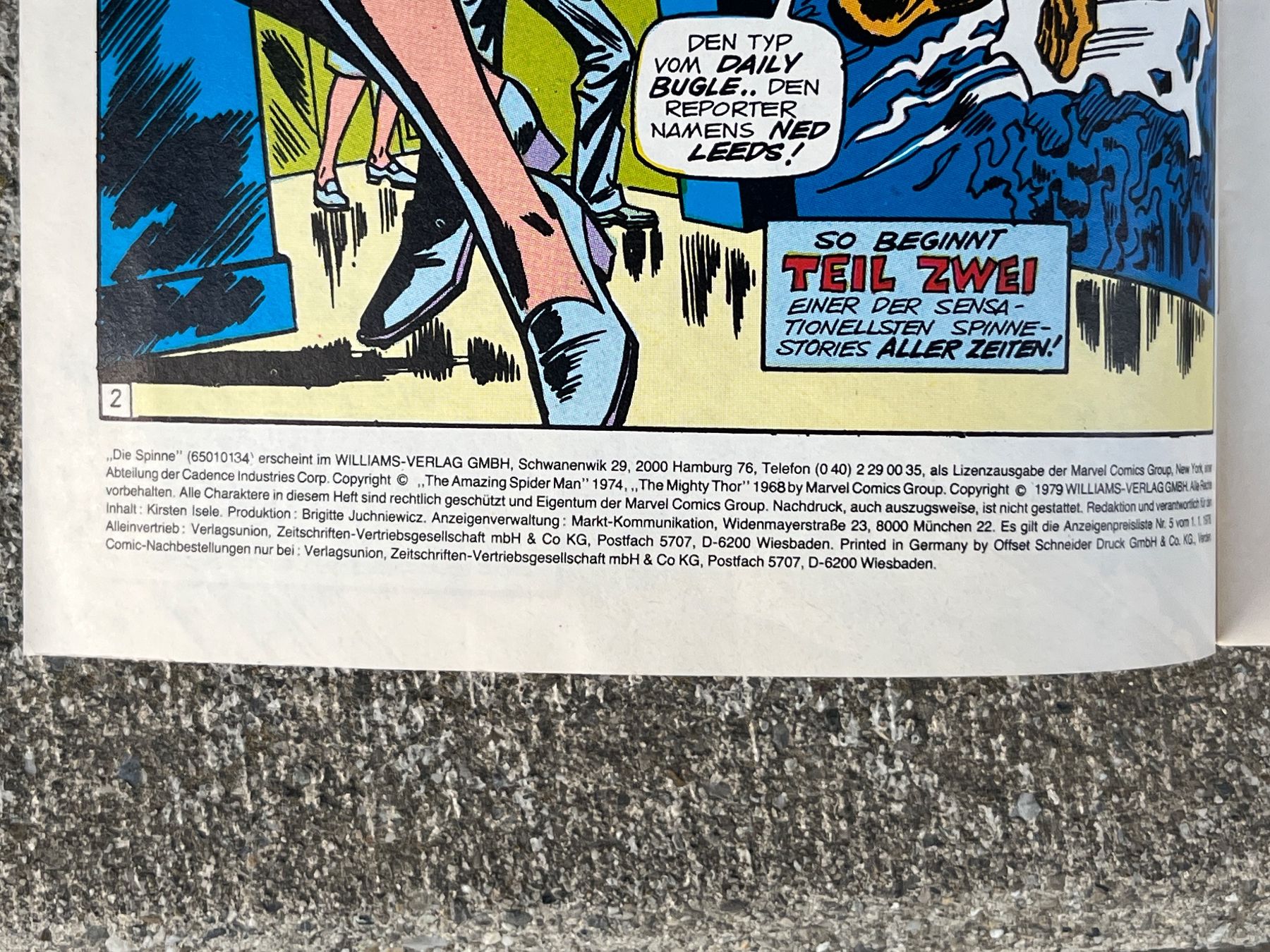 Comics: Die Spinne Marvel Comic Nr. 134 - Top Zustand! Selten – Gebraucht aus Dettighofen von Moshop 2