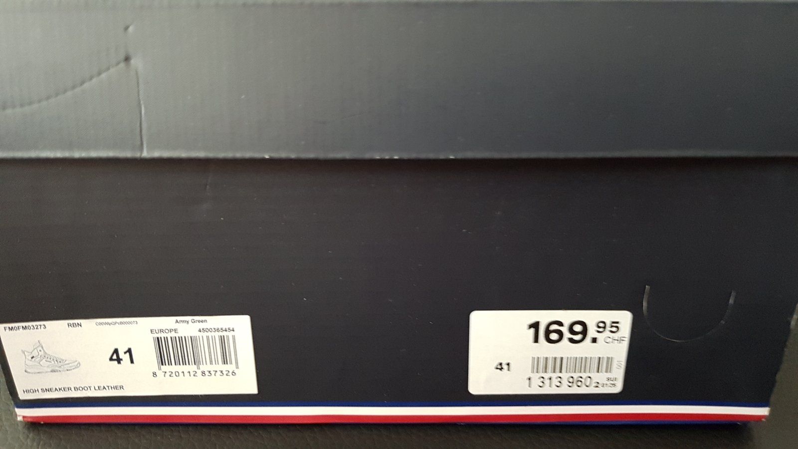 Tommy Hilfiger Scarpe da uomo: High Sneaker Boot Tommy Hilfiger Gr.41,Leder. – Nuovo e nell'imballaggio originale da Zürich venduto da ata_c8nh 7