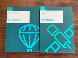 Physique 1 et 2 Ensemble livres scolaires