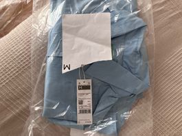 BENETTON Hemd Damen - himmelblau - Grösse M - NEU