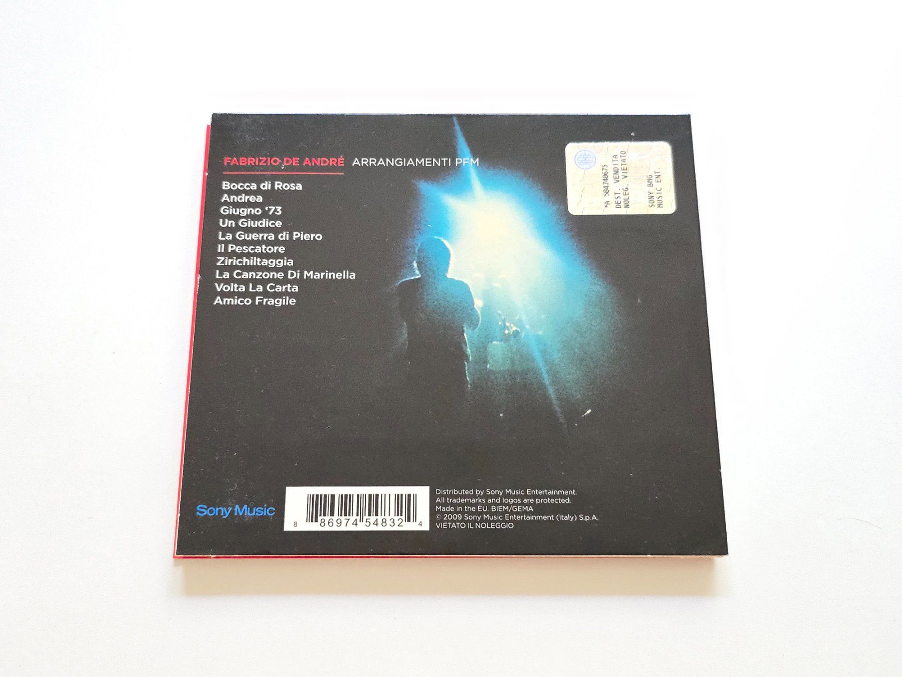 CDs: CD Fabrizio de André - in Concerto – Gebraucht aus Dättlikon von Wundertuete_ 1
