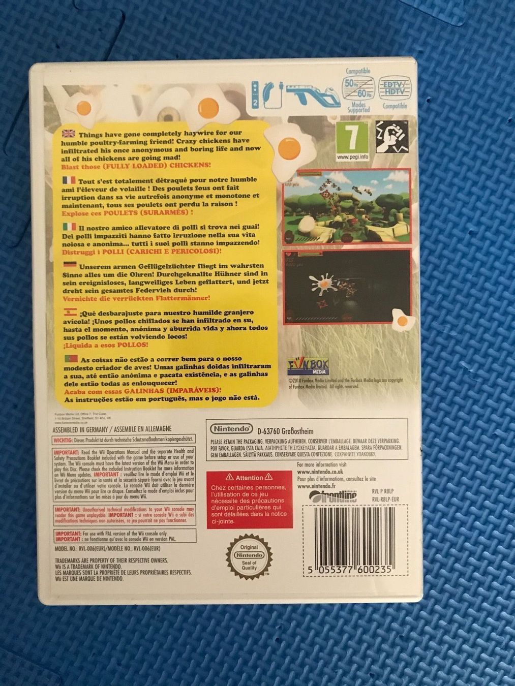 Nintendo Giochi: Chicken Blaster Nintendo Wii – Usato da Gossau SG venduto da schlitzerdemon 2