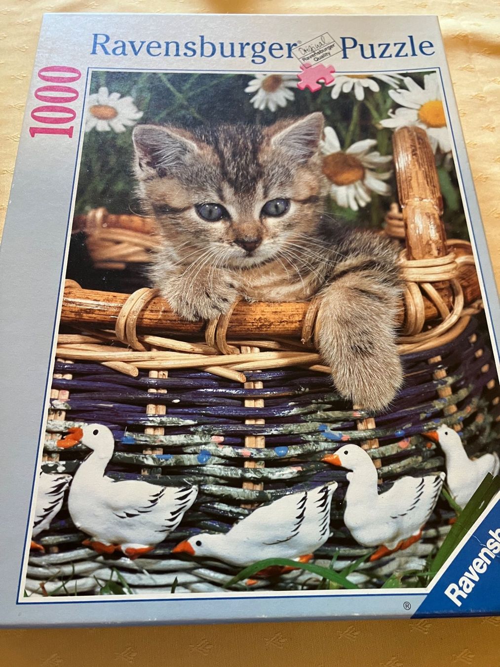 Ravensburger Puzzle: Puzzle 1000 Teile Katze Gänse – Usato da Founex venduto da jea_7tdp