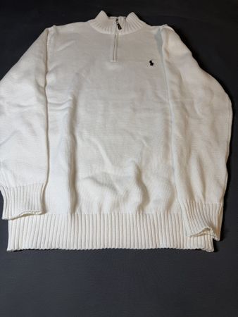 Polo Ralph Lauren Pullover Weiss Gr. L - Top Zustand!