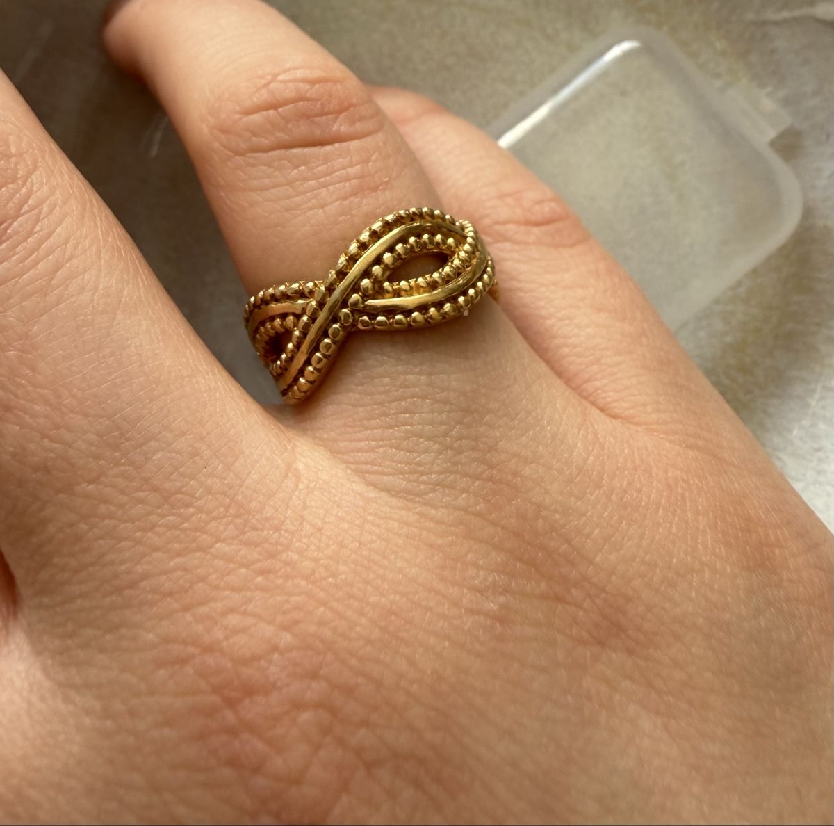 Anelli: Ring Silber vergoldet Gr. 56 – Usato da Meilen venduto da NHirs96 2