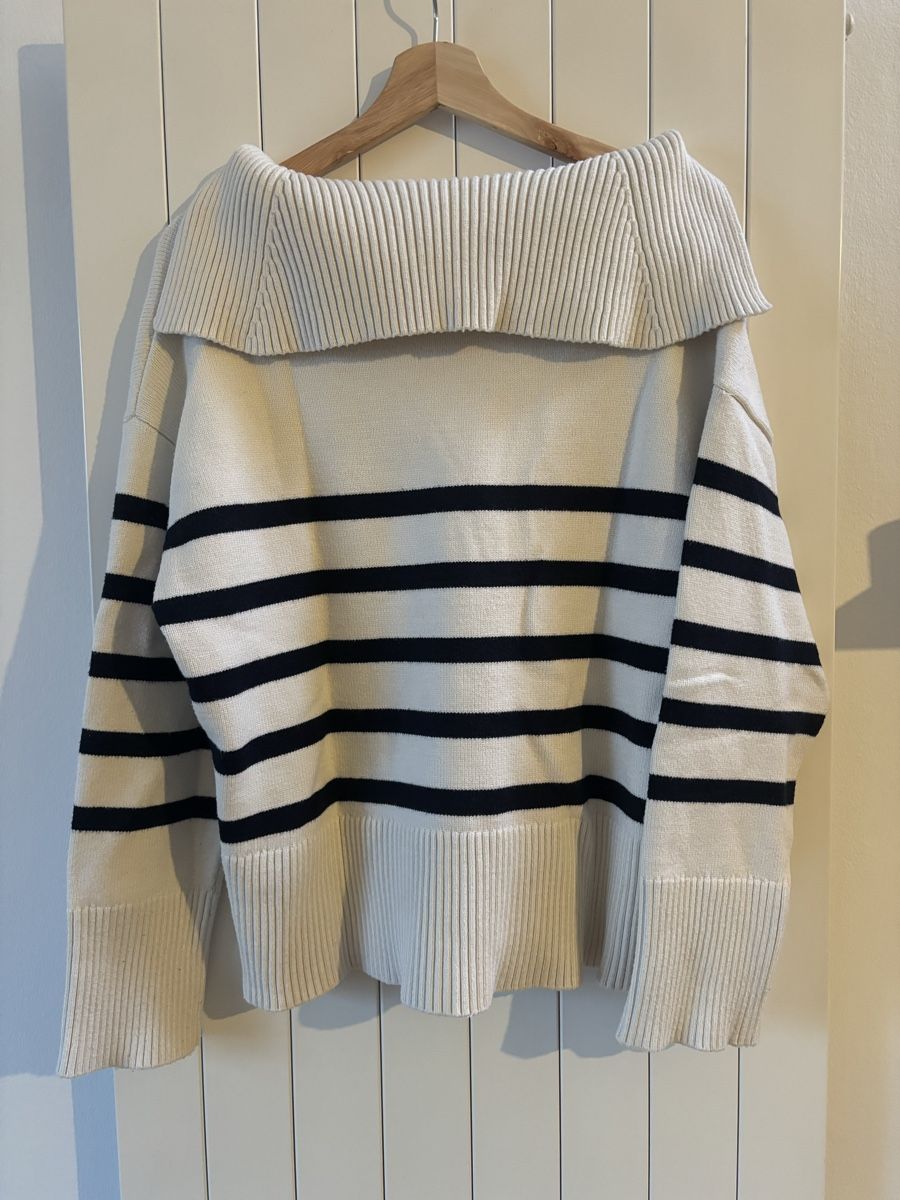 Zara Maglioni & Felpe: Zara Woman Sweater Oversized Striped S – Nuovo (secondo la descrizione) da Genève venduto da Bella_909 4