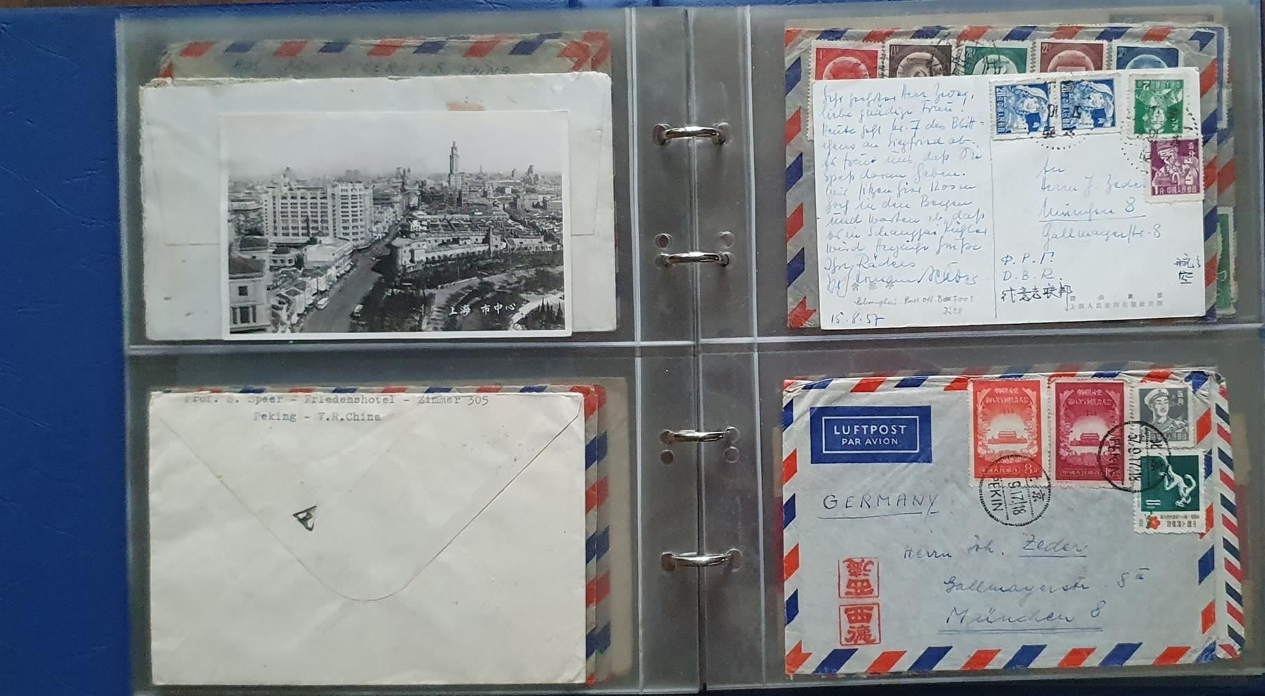 Alle Briefmarken: Lot Briefe und Belege China – Gebraucht aus Kreuzlingen von Rschweiz1 7