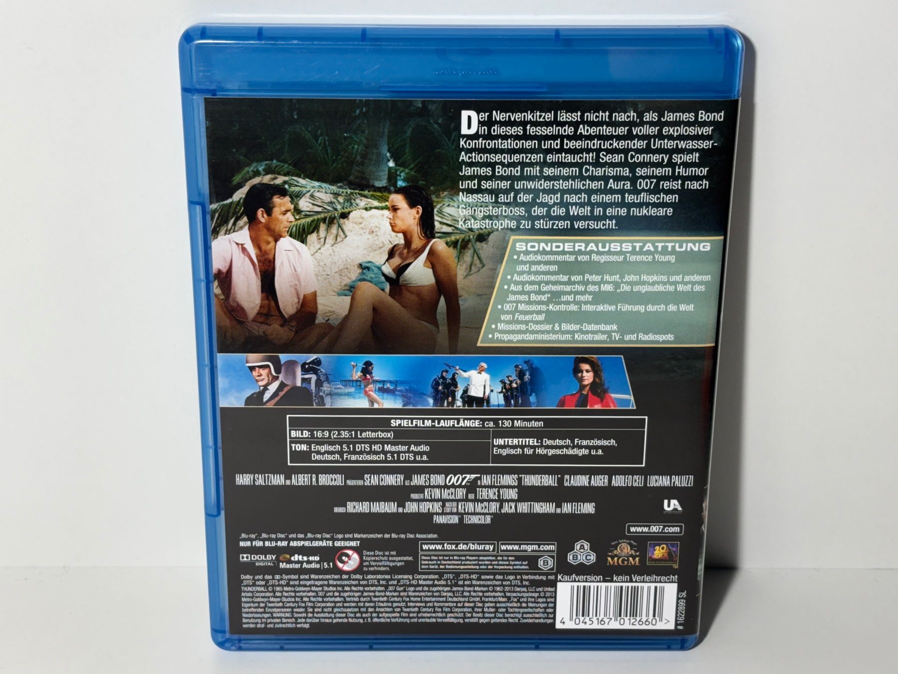 Tutti i DVDs: James Bond - Feuerball Blu Ray – Usato da Wilderswil venduto da Sstriker 1