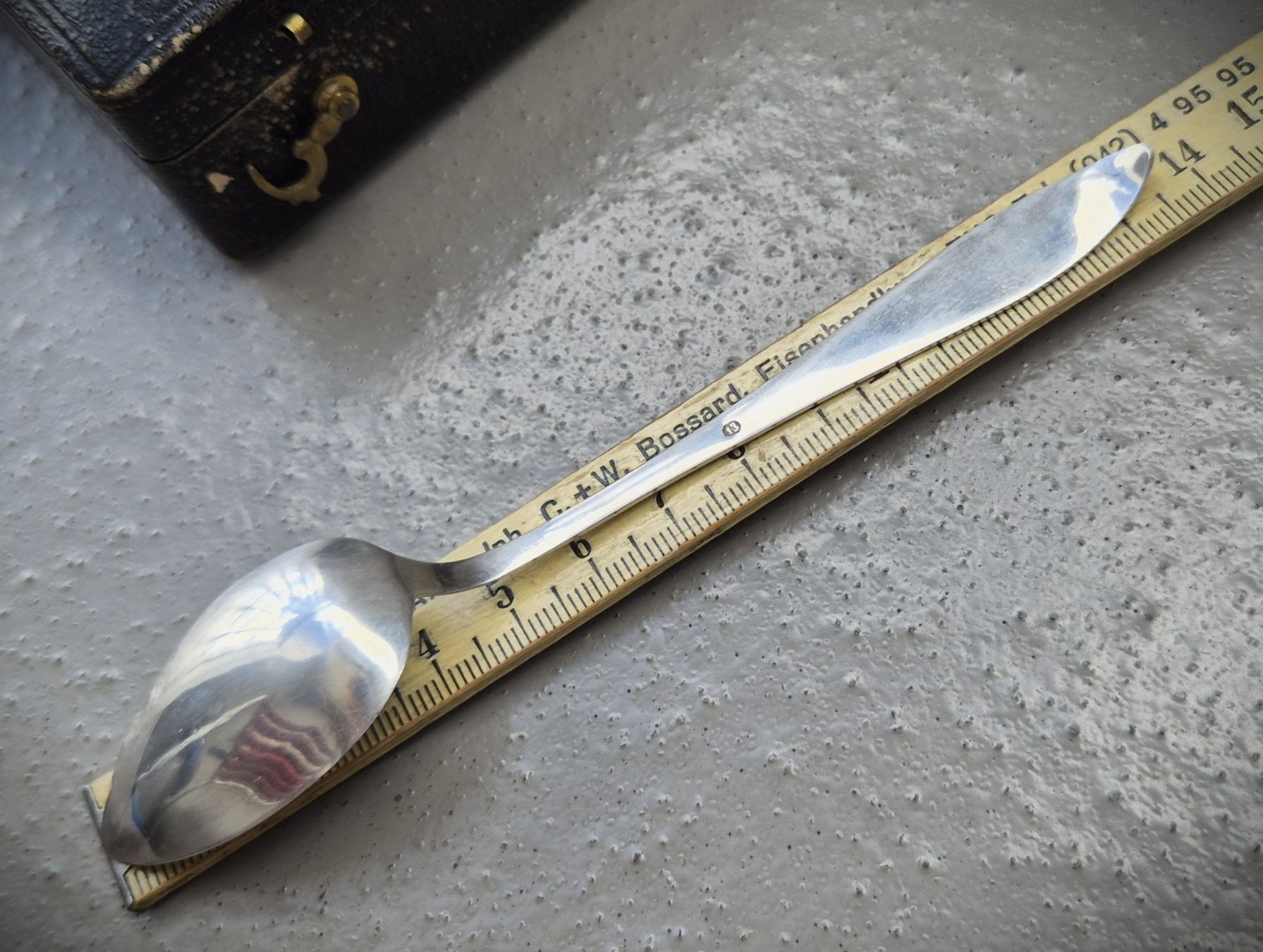 Löffel: 6 Kaffeelöffeli 13 Lot Biedermeier – Gebraucht aus Zürich von brinkosos 5