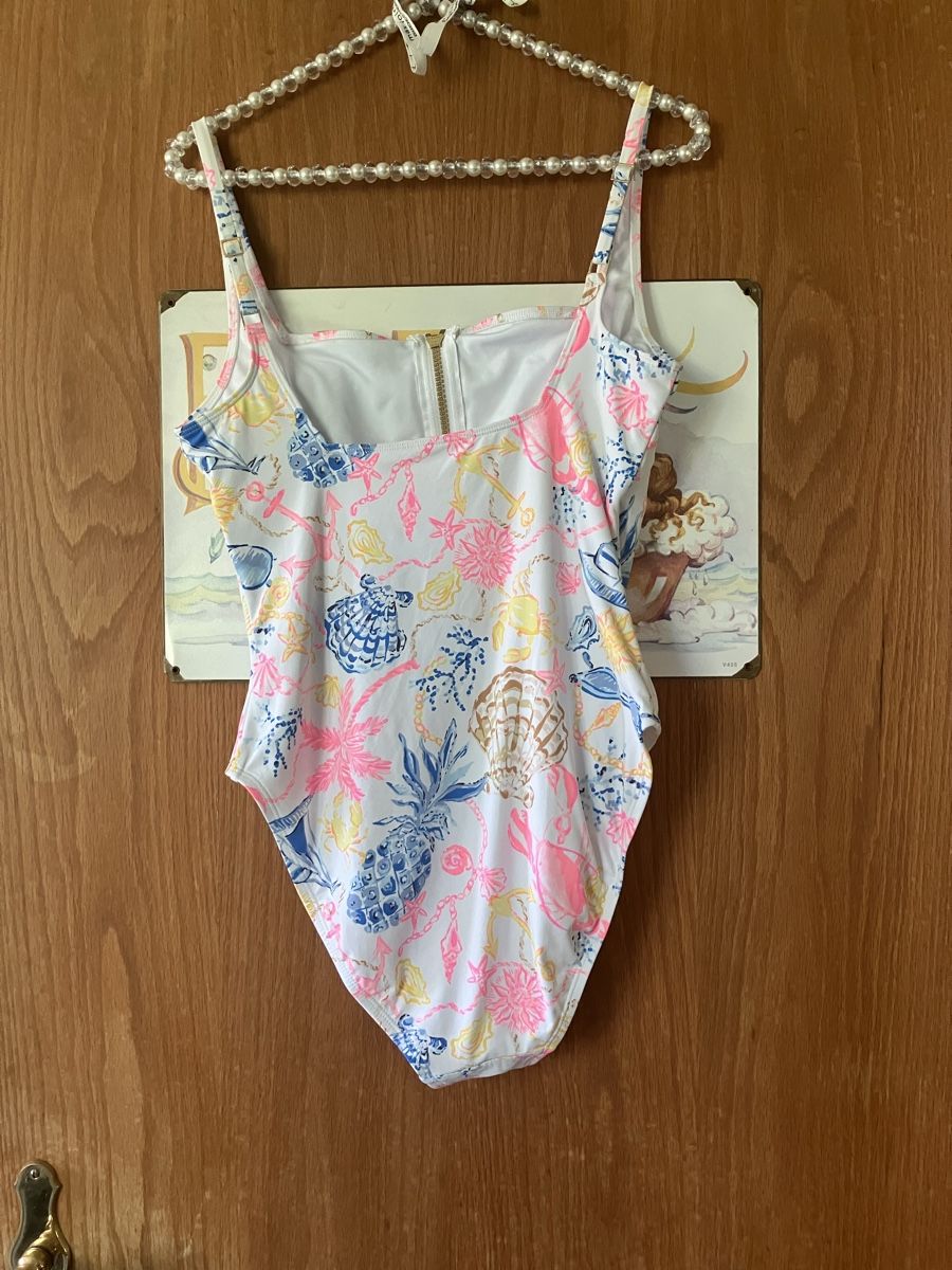 Costumi da bagno & Bikini: Neuer Badeanzug von Lily Pulitzer – Nuovo (secondo la descrizione) da Bassersdorf venduto da groovygremlin 1