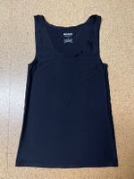 Tank-Top / Unterleibchen / Unterhemd, schwarz, Gr. S