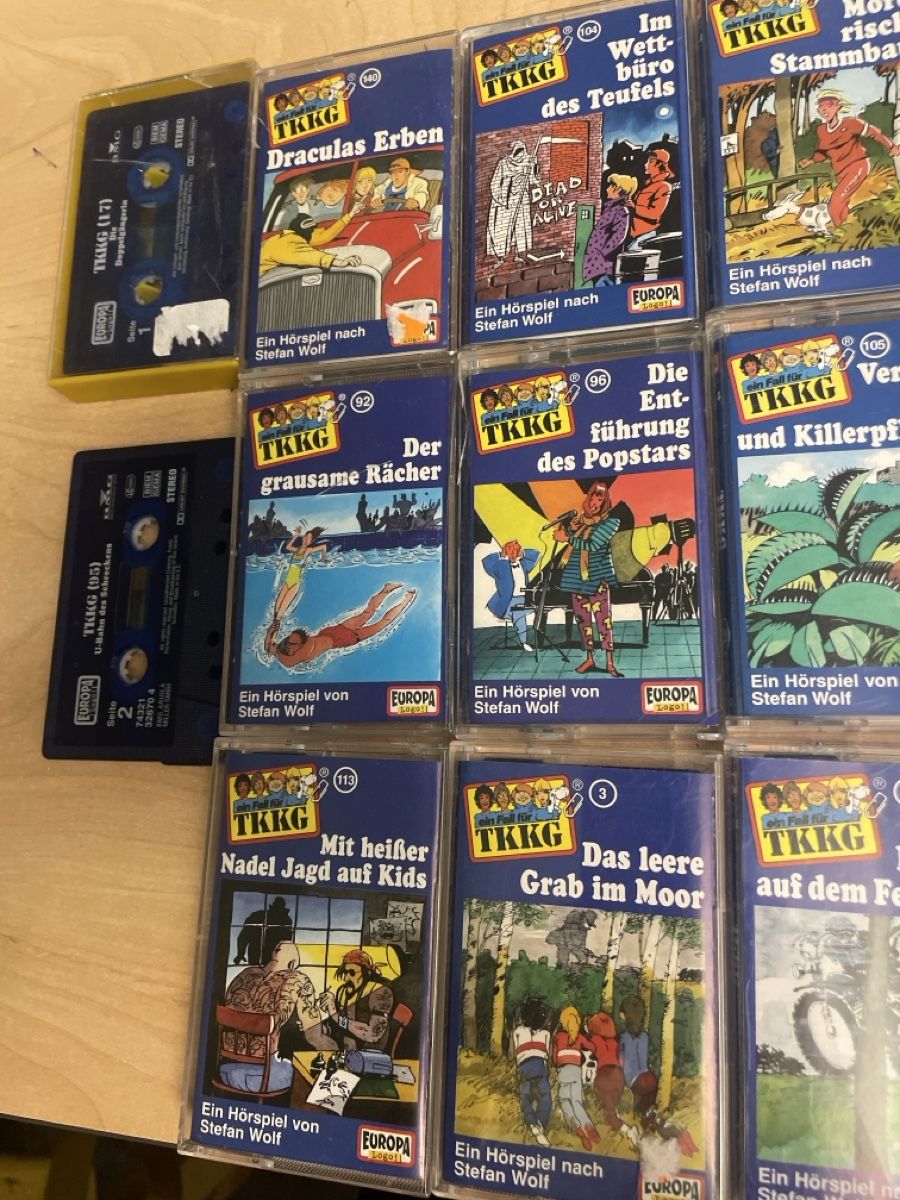 Musicassette: Kinder Hörspiele TKKG 14 Kassetten – Usato da Obergerlafingen venduto da cabo4 2