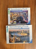 2x Ravensburger Puzzle 1500/2000 Teile