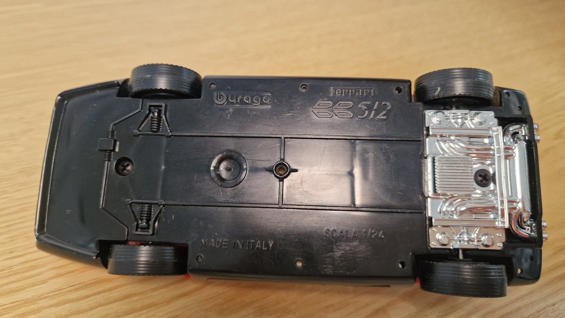 Ferrari Modellautos: Modellauto 1/24, Ferrari BB512, rot – Gebraucht aus Weisslingen von and-lo73 5