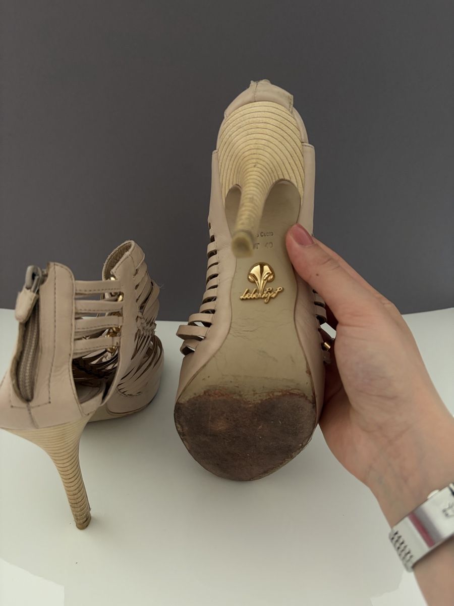 Scarpe da donna: Lele Pyp Sandale Beige 40 – Nuovo (secondo la descrizione) da Zürich venduto da koc_6l5j 3