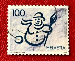 Nr.1612 Sondermarken Schneemann GESTEMPELT 2016  ﻿ 
