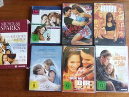 DVD Romanzen / Tanzfilme Set Deutsch 7x