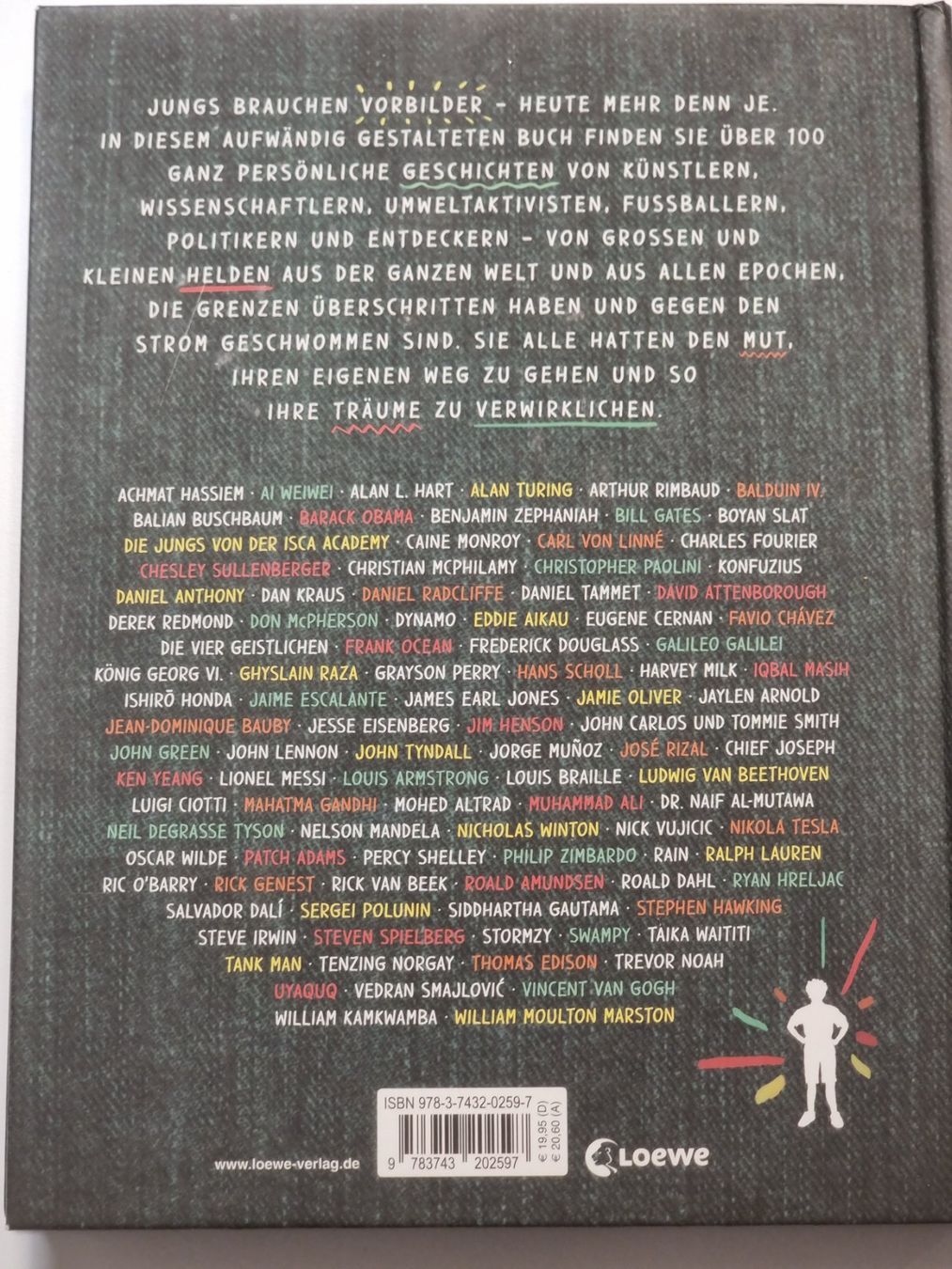 Libri: VOM MUT ANDERS ZU SEIN -Stories for Boys who dare to be diff – Nuovo (secondo la descrizione) da Dürnten venduto da Bachtelrider_ 3