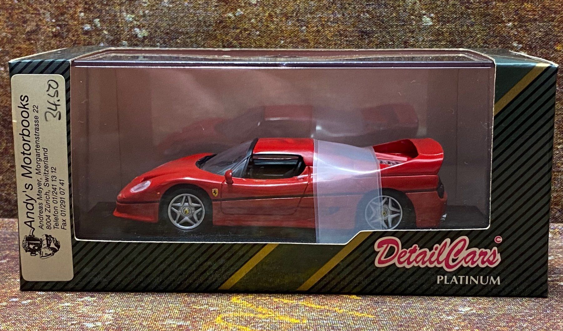 Modellautos: FERRARI  F 50 – Neu und originalverpackt aus Oftringen von Studich
