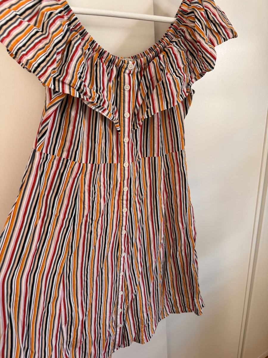 C&A Vestiti: Bunt gestreiftes Sommer-Kleid C&A 38 – Nuovo (secondo la descrizione) da Richterswil venduto da Manu55555 1