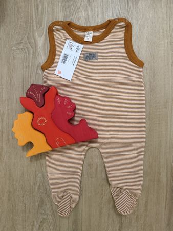 Neu Lilano Wolle/Seide Strampler Grösse 68 (62)