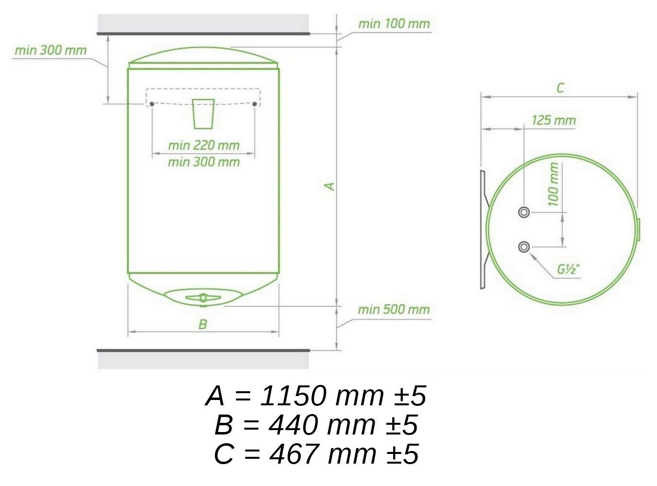 Installations sanitaires: Anticalc Warmwasserspeicher 120L – Neuf avec emballage d'origine à Bottighofen par zaap 7
