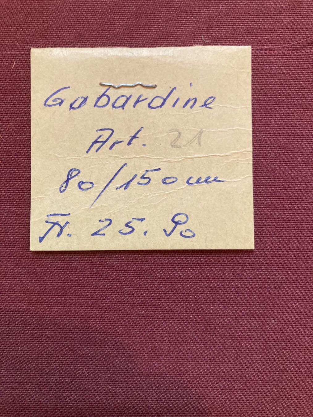Stoffe: Stoffcoupon – Neu (gemäss Beschreibung) aus Balsthal von dasesaro 1