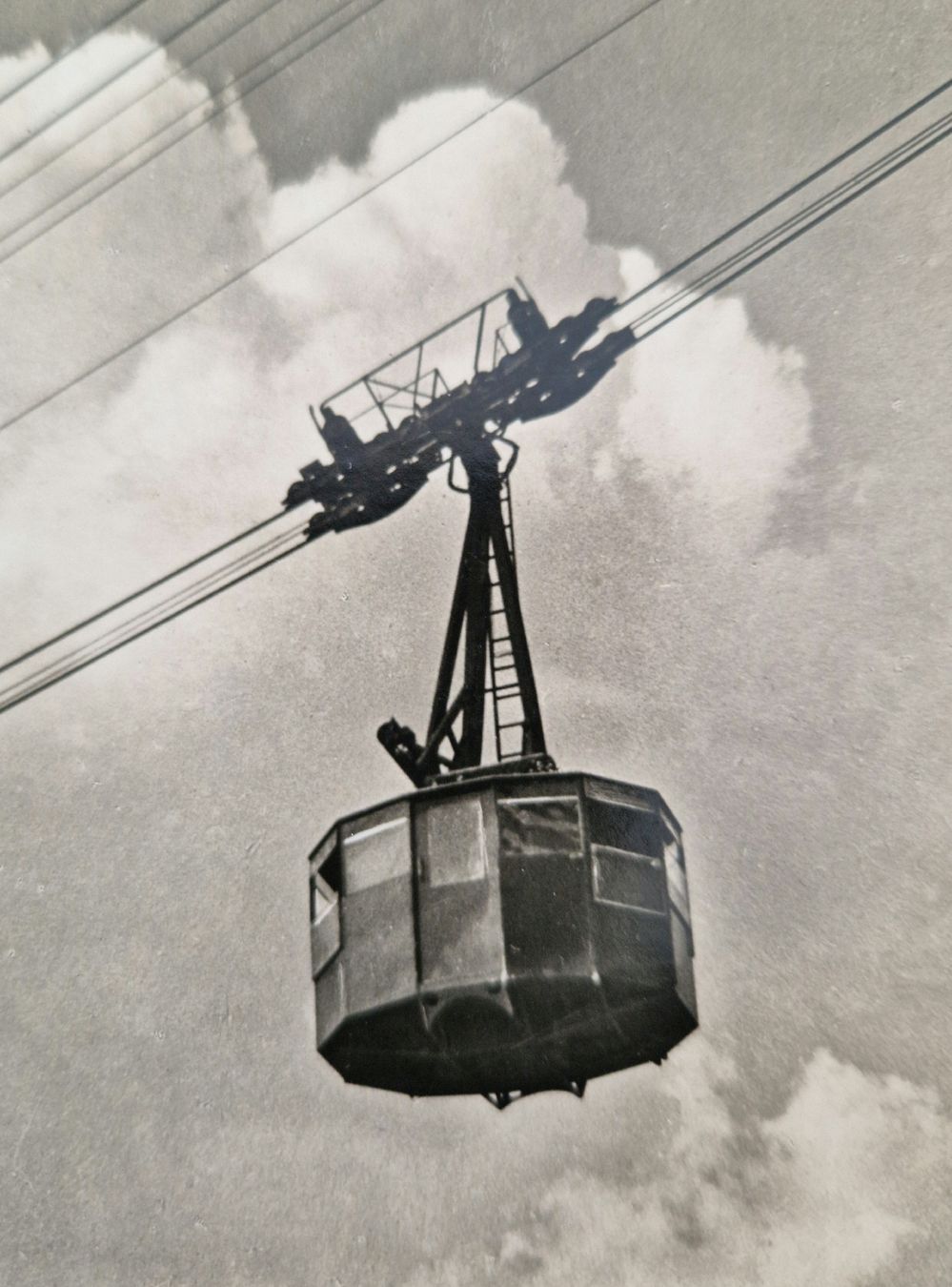 Cartoline postali: Schwebebahn Säntis, Stempel Berghotel 1953 – Usato da Ebikon venduto da Donar50 1