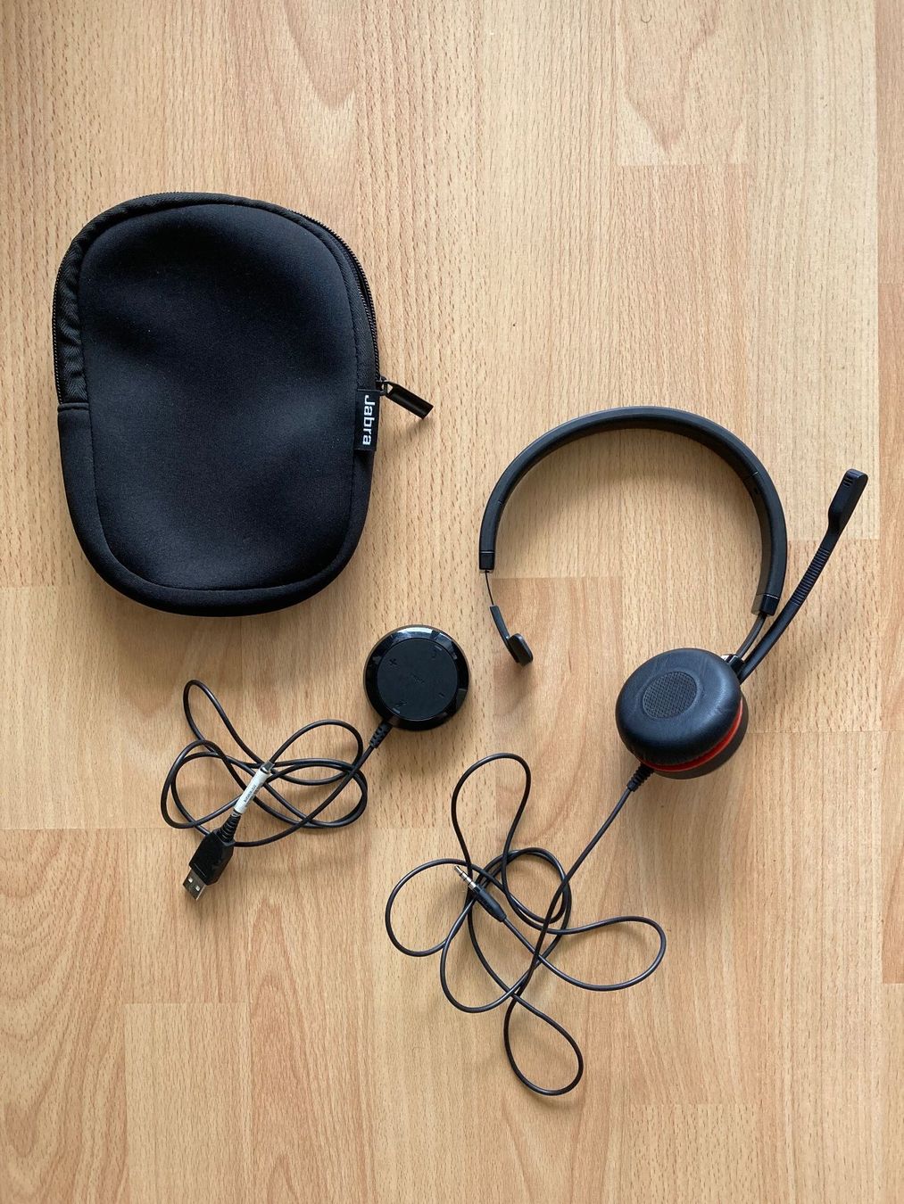 Jabra Kopfhörer: Jabra Evolve 20 SE Headset mit Tasche neuwertig – Gebraucht aus Seuzach von foifer 1