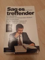 K..41) Buch Sag es treffender