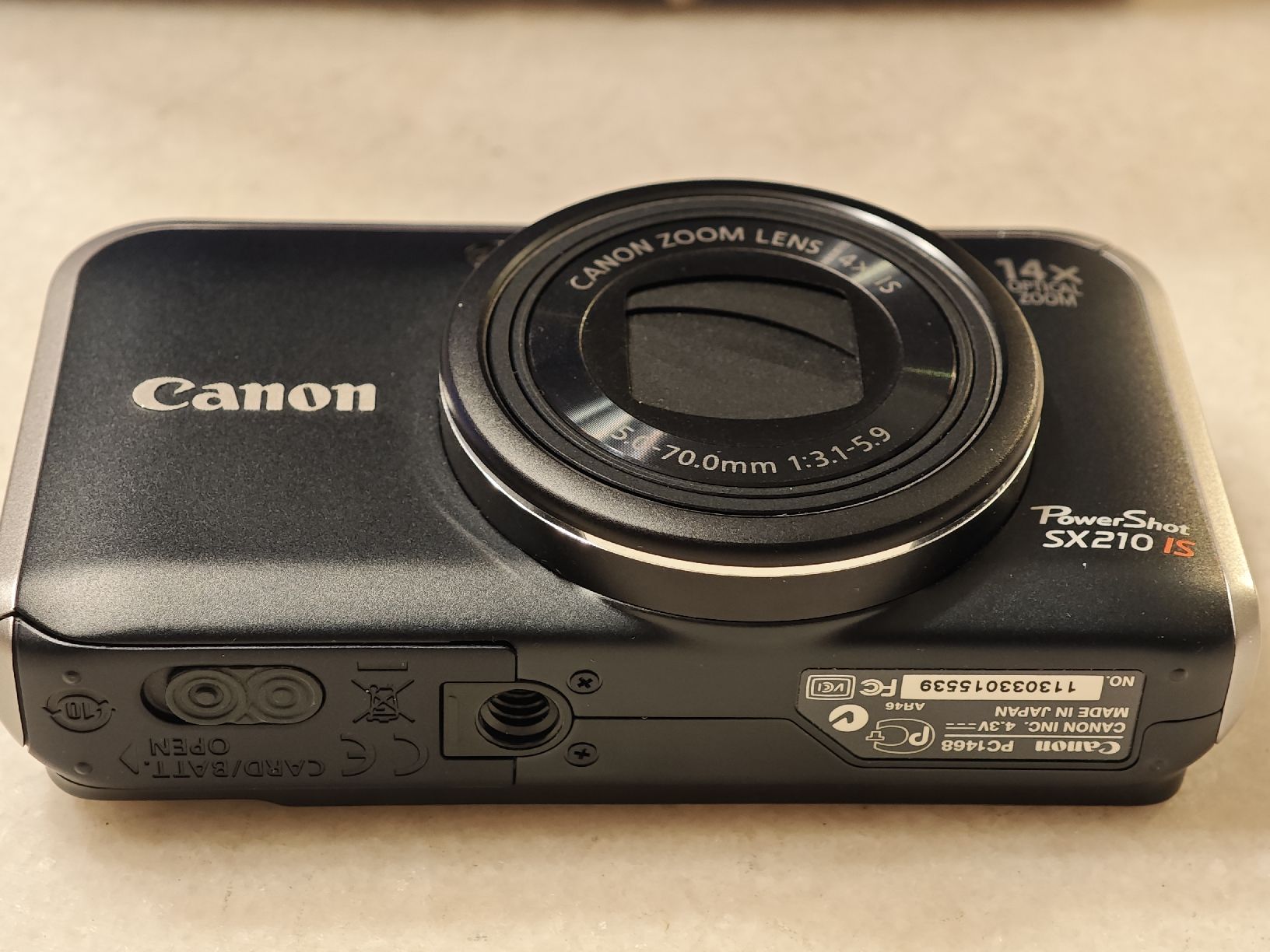 Canon Fotocamera: Canon PowerShot SX210 IS – Nuovo (secondo la descrizione) da Cham venduto da pot_lpv7 2