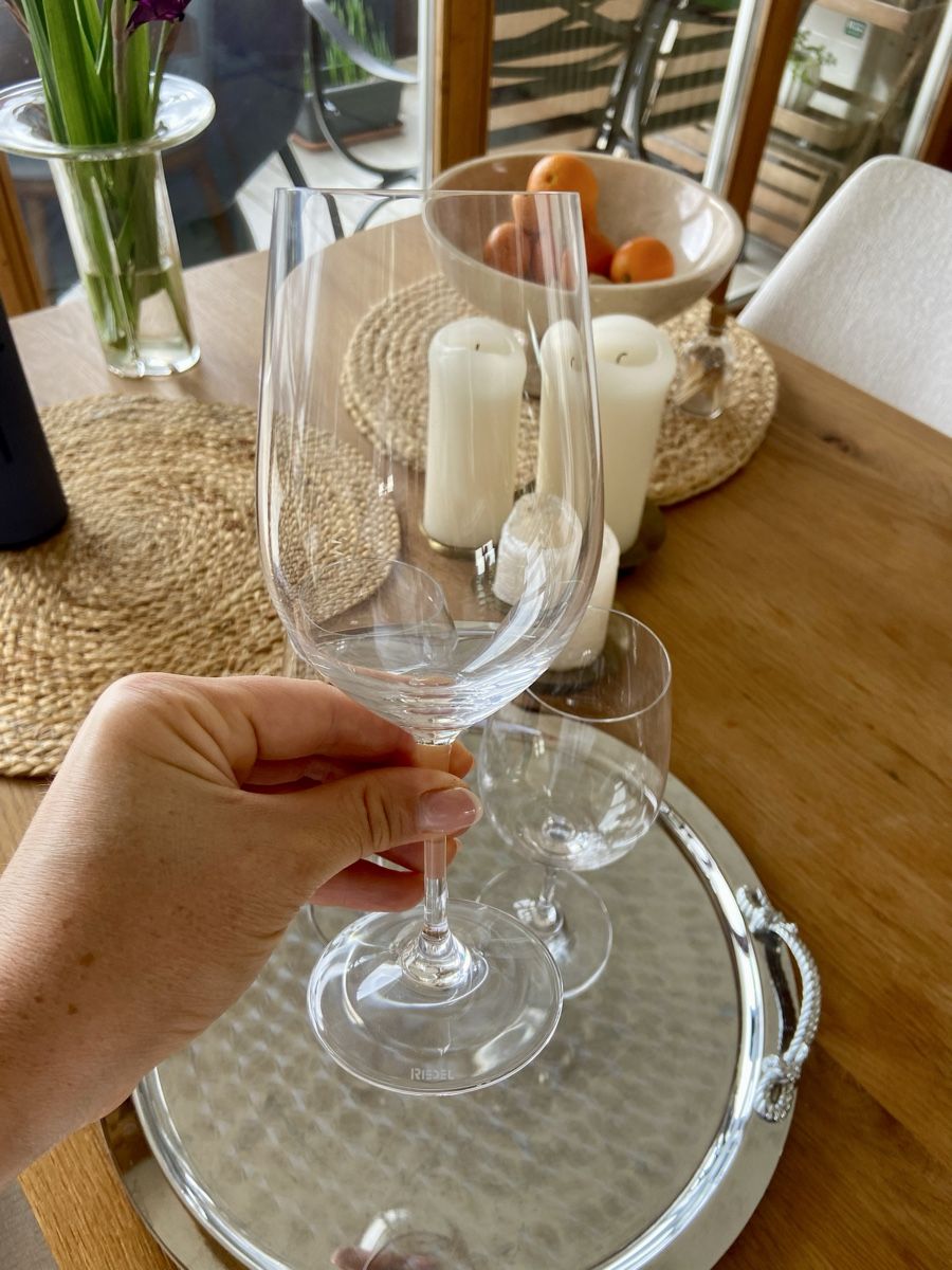 Riedel Bicchieri: Riedel Wine Glasses Set Transparent Used Condition – Usato da Zollikon venduto da yar_2d52 2